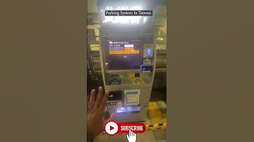 Taiwan car parking payment collection machine ! #automation #india #traffic