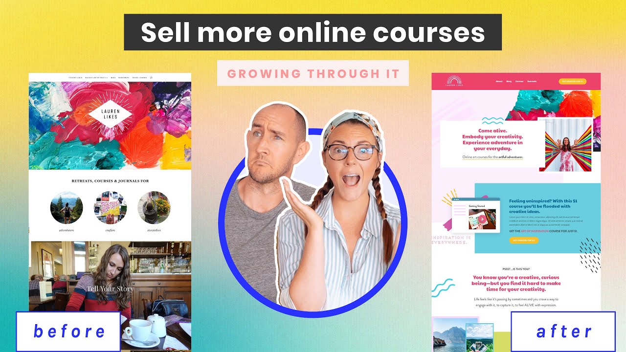 How an artist can start selling more online courses (full walkthrough!)