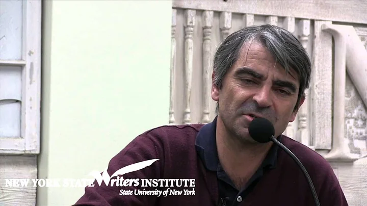 Joseph O'Neill at the NYS Writers Institute in 2014