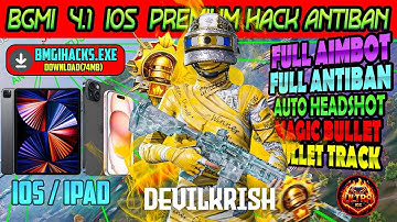 bgmi ios hack 4.1 free |how to hack bgmi ios 4.1 |skin hack bgmi ios | iPad And IPhone ios hack free