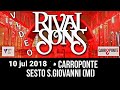 Capture de la vidéo Rival Sons - Carroponte, Sesto San Giovanni, Mi, Italy, 10 Jul 2018 - Full Video Live Concert