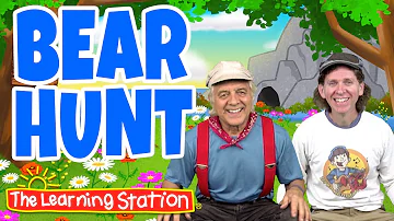 The Bear Hunt Song 🐻 Starring Matt from Dream English  🐻 Brain Breaks Songs by The Learning Station