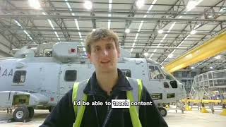 Aeronautical Engineering Apprentice at Serco | Working on Merlin Mk2 & Mk4 Helicopters