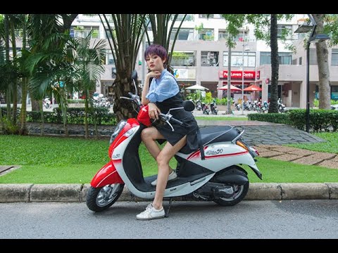 Video Đánh giá xe ga 50cc elite phiên bản nâng cấp - youtube
