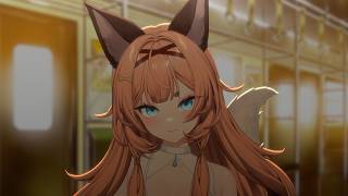 【ASMR】Weird Girl on the Train Shows You What's in Her Bucket 🐾