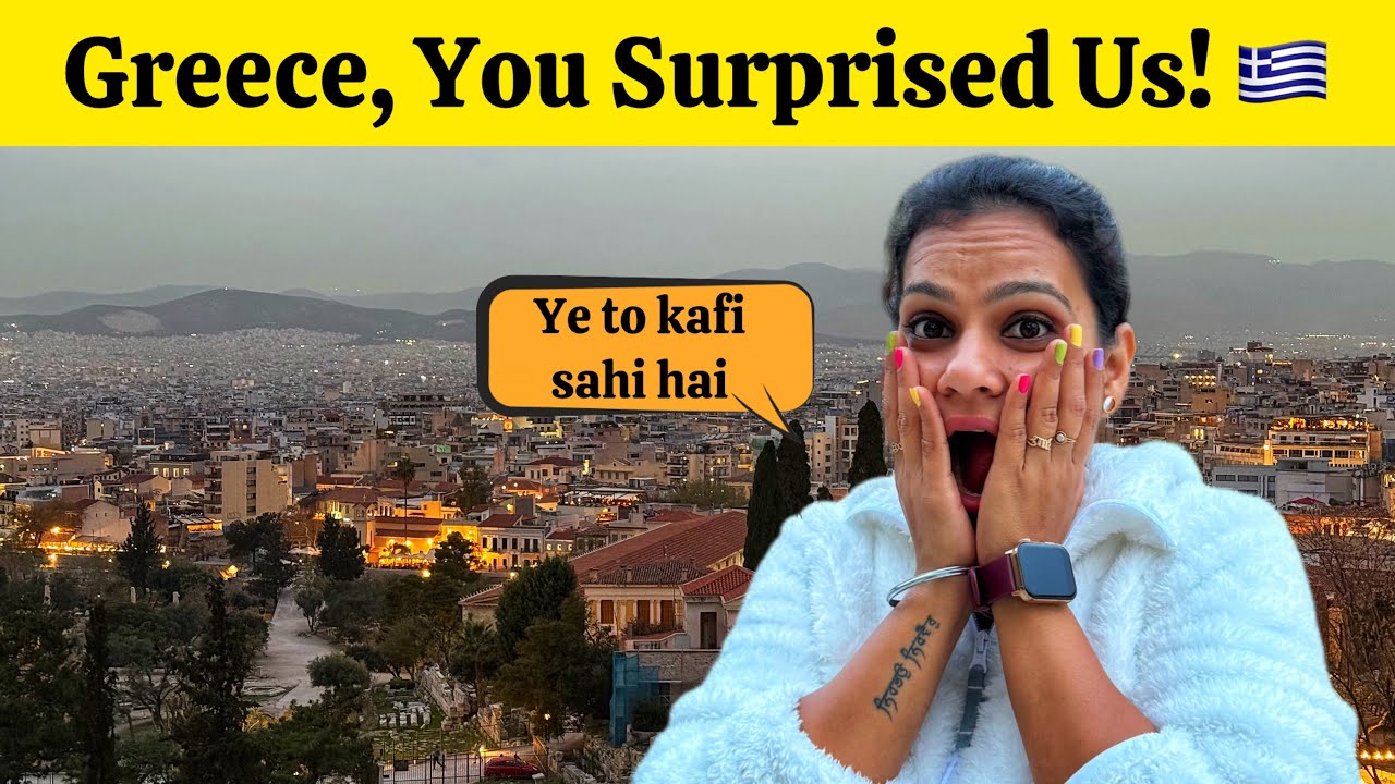 We are in Greece 🇬🇷 | How to spend a Day in Athens | First Impression of Greece | Greece Travel Vlog