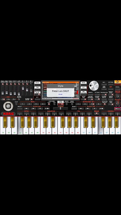 Tes set style lulo #org2023 #styleorg #musikindonesia #stylemusic