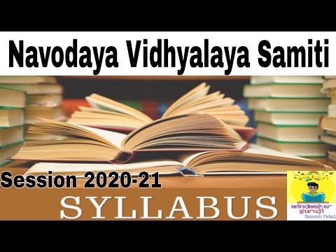 Navodaya Vidyalaya Samiti Entrance Exam Syllabus For Class 9 2020 21nvs Entrance Exam 2020