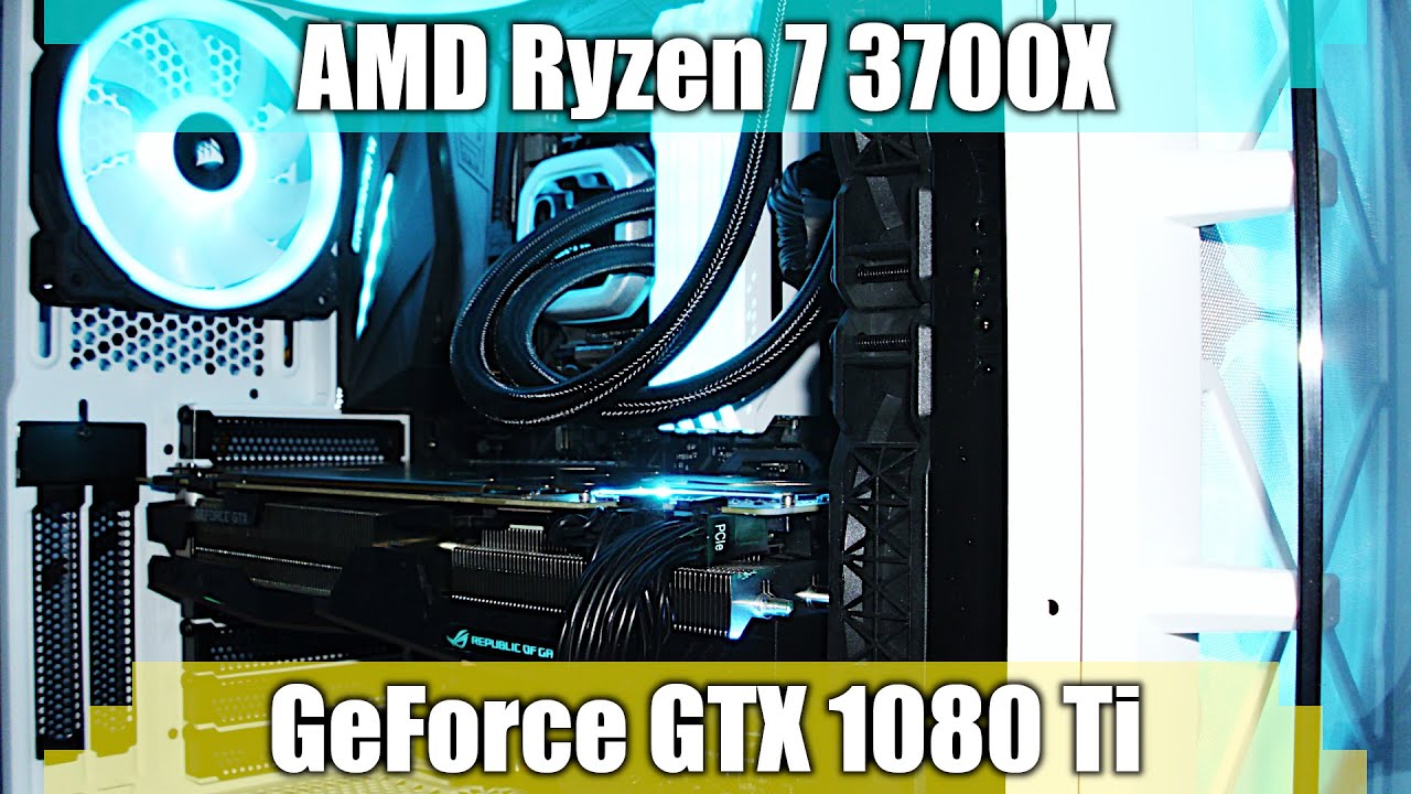 Ryzen 7 3700X + GTX 1080 Ti Gaming PC in 2021 | Tested in 10 Games