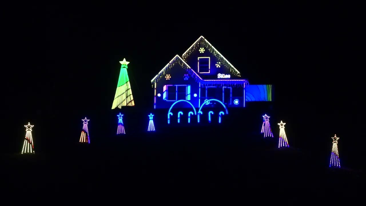 Terwilliger Family Light Show: Cartoon Network Mashup