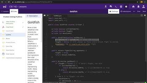 Goldfish Eric Xue CSE142
