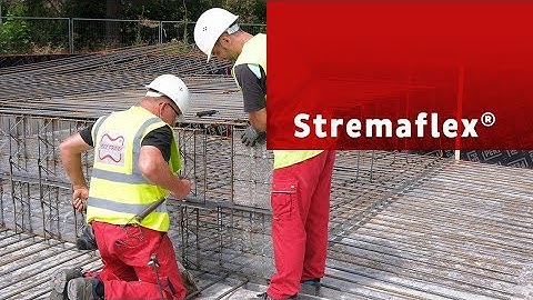 Stremaform®  concrete working joints wíth   coated metal  water stop
