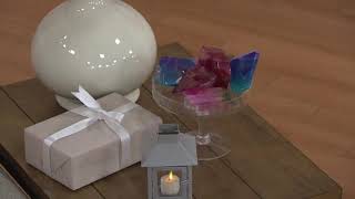 SoapRockettes Holiday Set of 3 Gemstone Cleansing Soaps on QVC