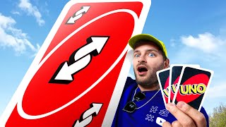 The Boys play UNO with the WORLDS LARGEST CARDS