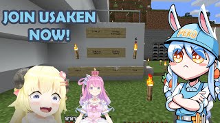 Hololive Ceo Of Usaken Usada Pekora Want To Recruit Watame And Luna Eng Sub