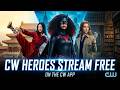 STREAM ON THE CW APP