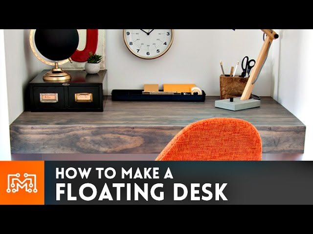 Floating Desk How To I Like, How Deep Should A Floating Desk Be