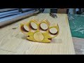 DIY Wooden Brass Knuckles (Weighted Wooden Knuckle Dusters) DIY Wooden Brass Knuckles (Weighted Wooden Knuckle Dusters)