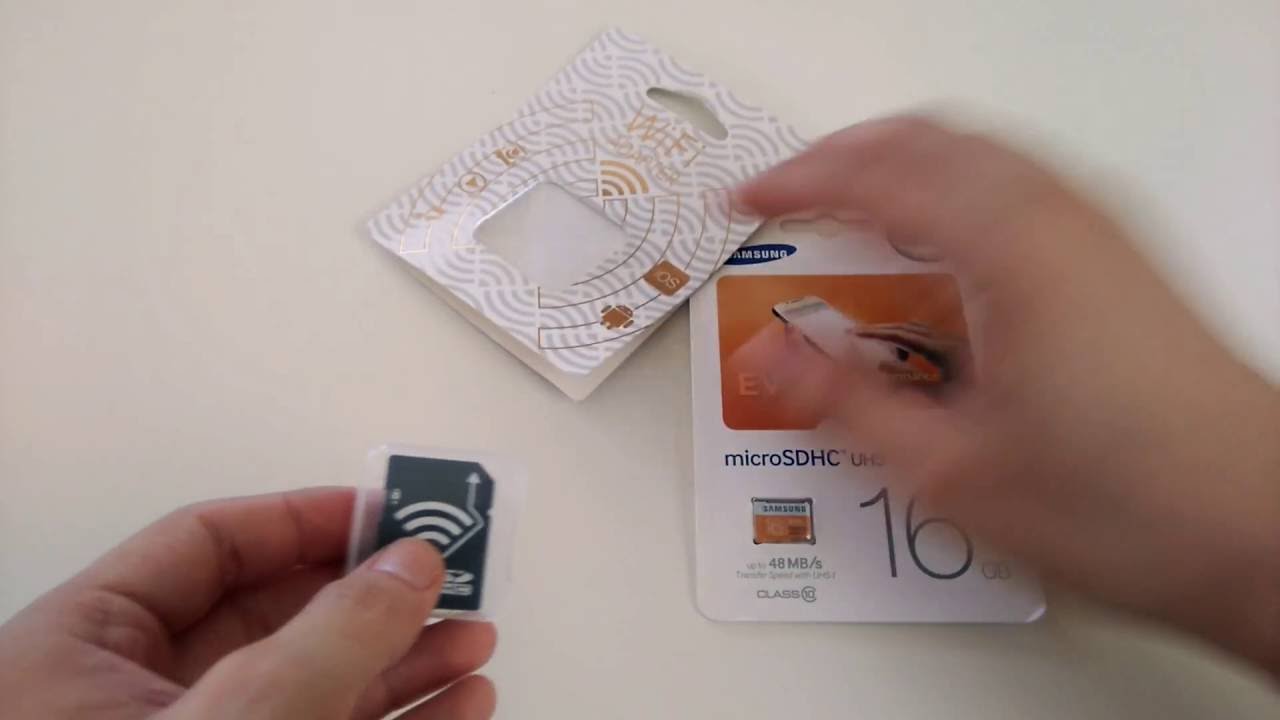 Original Samsung TF to WiFi SD Card Adapter Set from Gearbest.Com