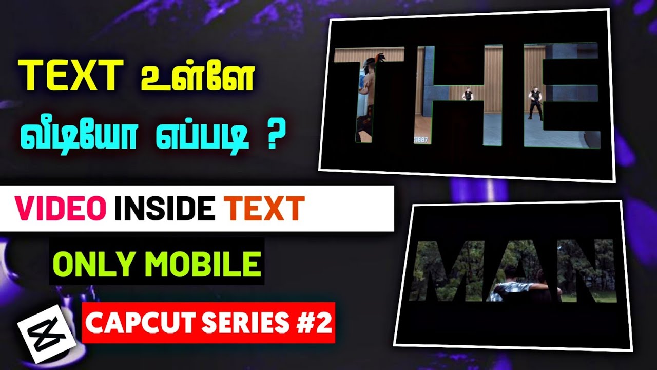 How To Add Video Inside Text | Video Inside Text Tutorial In Capcut ...