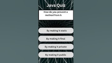 12. Java Quiz | Crack Interview @AnandhTechSolutions #aws #java #python #coding #shorts #quiz #cloud