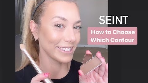 Seint Makeup | How to Choose Which Contour to Use