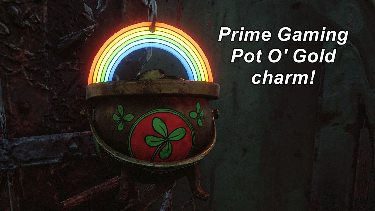 Dead By Daylight Prime Gaming Loot Pot of' Gold charm! YouTube