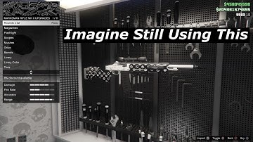 Imagine Still Using The Marksman Rifle In GTA Online