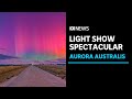 Southern lights dazzle as sun causes geomagnetic storm | ABC News