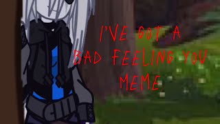 I’ve got a bad feeling about you meme // piggy melee warriors // silver crew // warning: blood 🩸