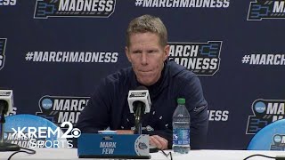 NCAA Tournament: Mark Few talks Gonzaga vs. Kansas in Round of 32