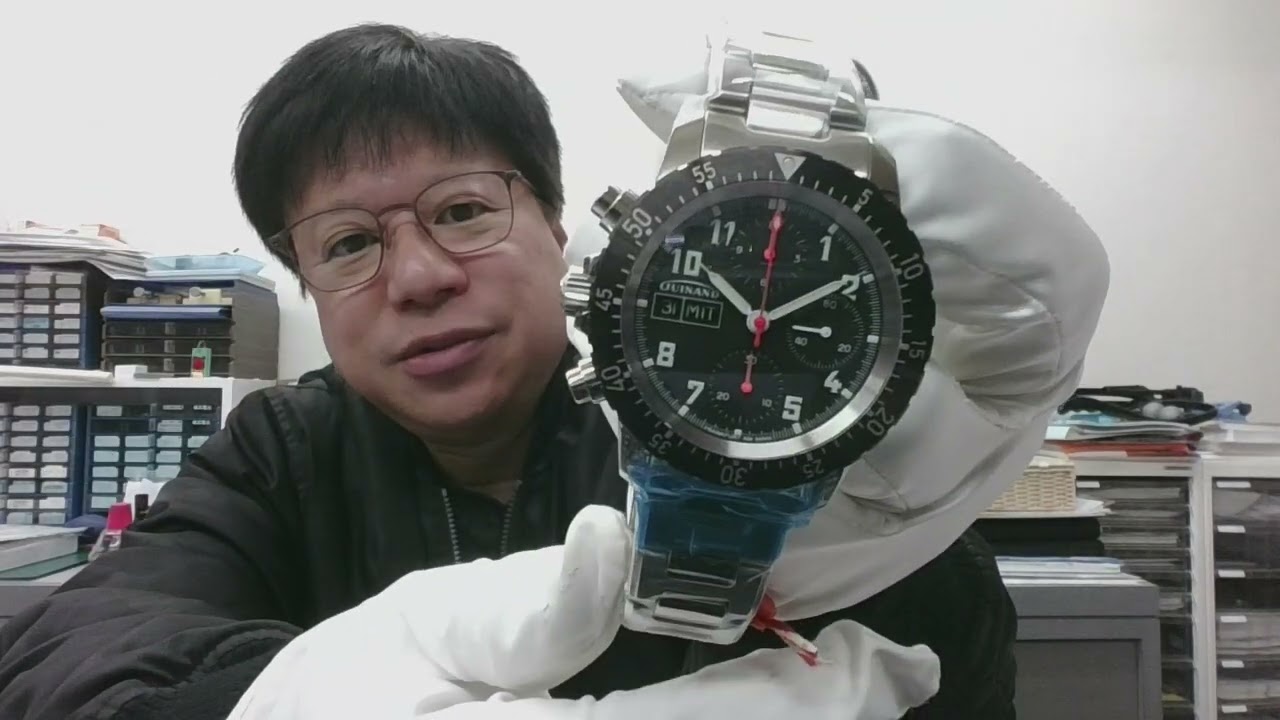 【特注ギナーンのご紹介】逆リューズ・クロノ特注モデル