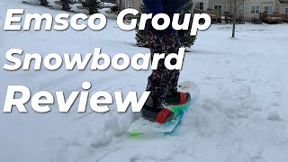 EMSCO Group ESP Snowboard Review: Budget-Friendly Option for Beginners