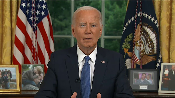 President Biden addresses the nation after dropping out of presidential race | NBC New York