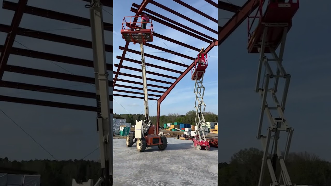 First day on a 75x150 building 