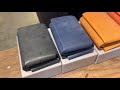 【FABRIKミニ財布のカラー展開】vol.3 カラーと革の紹介 【ファブリック】