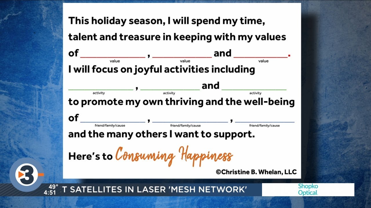 How you can reduce stress and maximize happiness the holiday shopping season