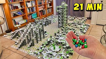 21 Minute Marble Run Odyssey