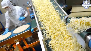 Fantastic korean food mass production and manufacturing process video / korean food factory