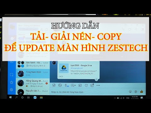 Hướng dẫn Tải- Giải nén- Copy File để nâng cấp màn hình Zestech | ZESTECH