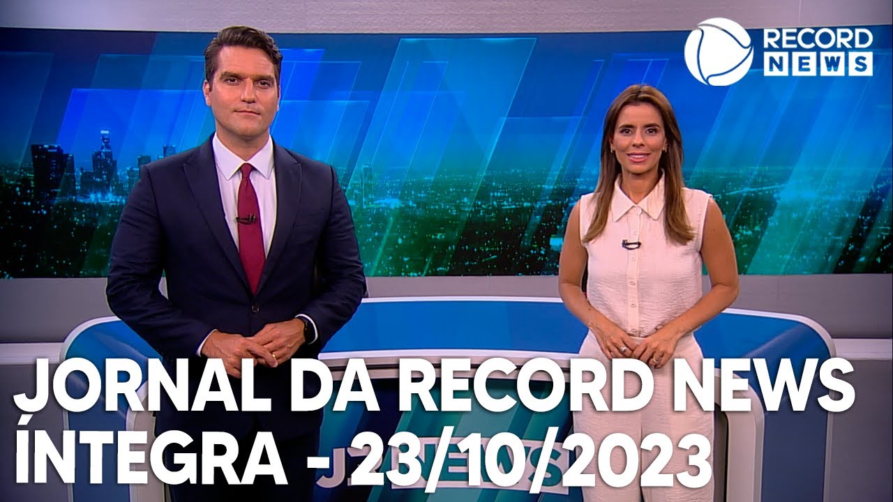 Jornal da Record News – 23/10/2023