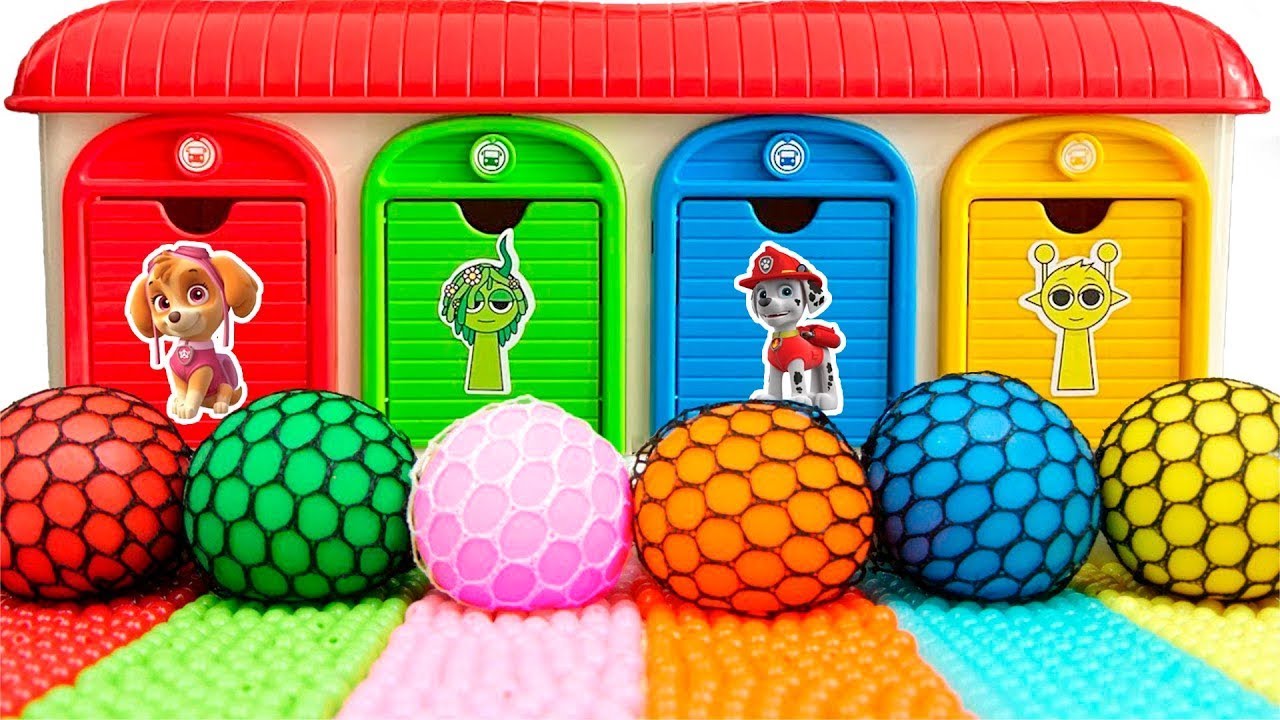 Satisfying Garage ASMR | Oddly 6 Grape Balls Giant Sonki Doors Rainbow Tracks Beads Crazy ASMR #9