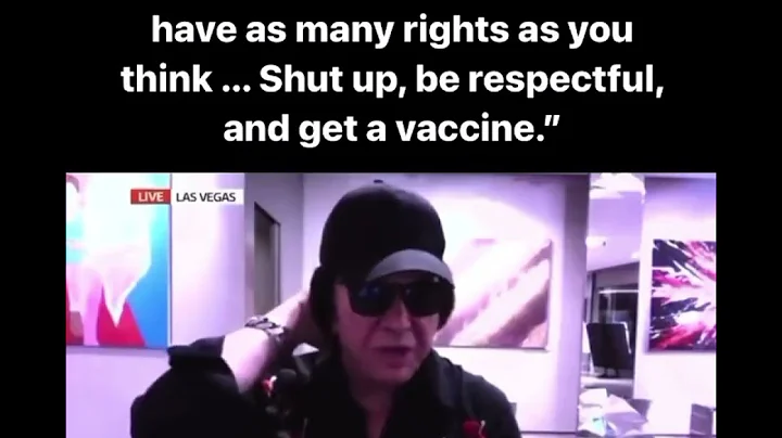 Gene Simmons Says Shut you dont have any rights!!
