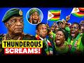 WATCH 🇿🇼ZANU-PF Supporters Erupt as VP Chiwenga Receives Thunderous Screams at Heroes Acre Ceremony