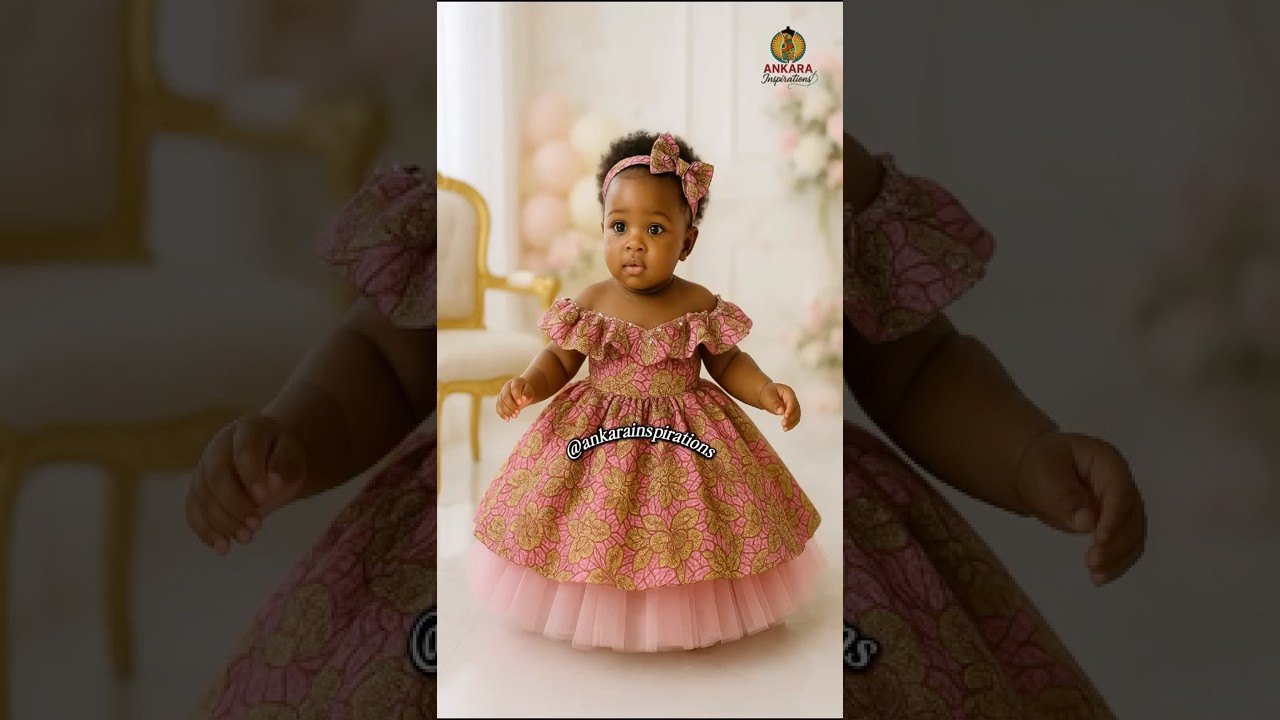 Dazzling Baby Ball Gown Inspirations |  Modele Robe Pagne 2025