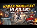 19 KILLS in Warehouse Arena! 🔥 Kadak Gameplay (SCAR-L + UMP45) | BGMI