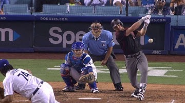 ARI@LAD: Drury smacks a single to center field