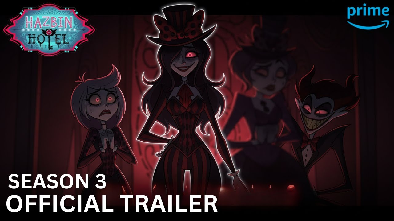 HAZBIN HOTEL: SEASON 3 | OFFICIAL TRAILER | The Rise of Roo | Prime ...