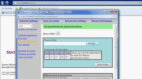 Setup a Web Server or FTP server (Tut 2)