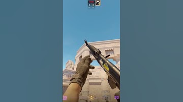 Amazing Flash On B On Anubis In CS2 #cs2 #shorts